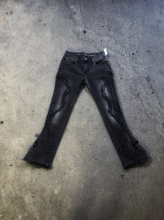 Ultra Distressed Pocket Denim