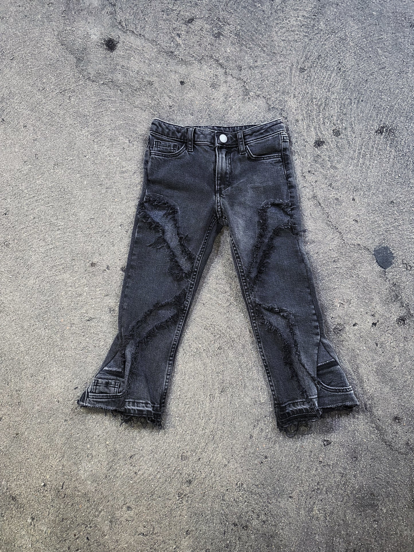 Ultra Distressed Pocket Denim